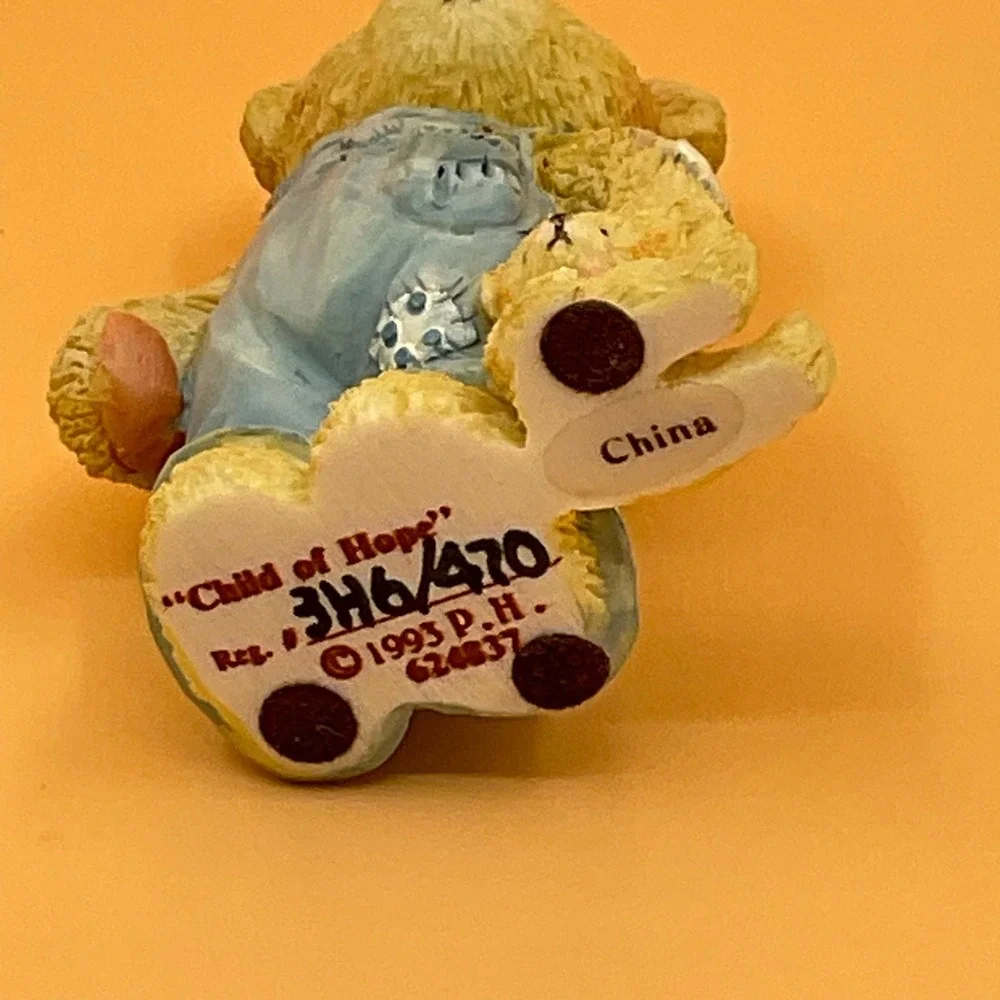 Cherished‎ Teddies Child of Hope 1993 Bear with Teddy Figurine 624837